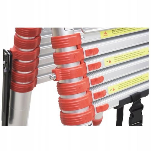 DRABINA TELESKOPOWA PRZEGUBOWA 5,0 M WZMACNIANA na Arena.pl