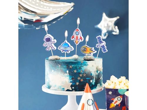 Świeczki urodzinowe "Kosmos", 5 szt. na Arena.pl