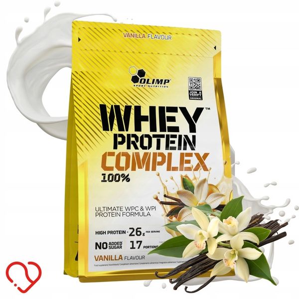 BIAŁKO WHEY wpc Olimp 100 % protein complex 700g smak - Wanilia zdjęcie 1