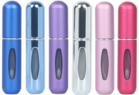 6SZT PODRÓŻNE BUTELKI Z ROZPYLACZEM DO PERFUM 5 M