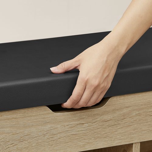 Szafka na Buty z Siedziskiem - sonoma - LHS030B11 na Arena.pl