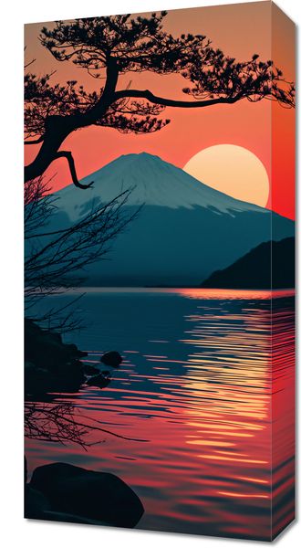 Obraz 30x60cm Góra Wieczorem zdjęcie 1