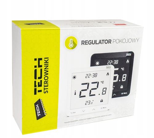 STEROWNIK REGULATOR POKOJOWY PROGRAMATOR ST-297z v3 PRZEWODOWY 230V BIAŁY na Arena.pl