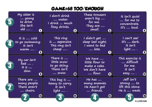 Karty językowe Angielski. Fun Grammar Board Games, poziom A2/B1 na Arena.pl