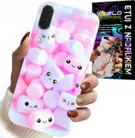ETUI DO HUAWEI P20 - WZÓR W SŁODKIE PIANKI, OBUDOWA, PLECKI
