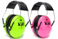 Nauszniki słuchawki ochronne dla dzieci 3M Peltor KID różowe na koncert