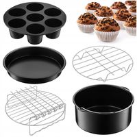 AKCESORIA DO FRYTKOWNICY MOZANO AIR FRYER ZESTAW 5 ELEMENTÓW