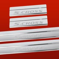 Listwa progowa SUZUKI SX4 S-CROSS  S-CROSS Stal nierdzewna 304 połysk 4szt