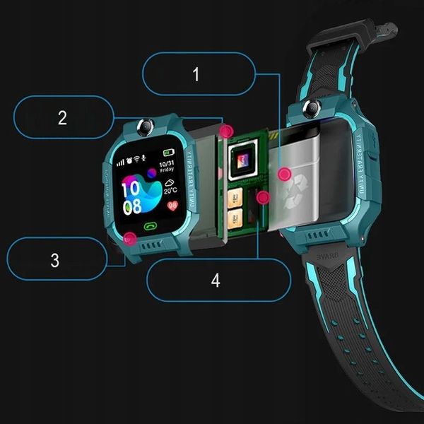 Smartwatch dla dzieci zegarek SMART WATCH z Lokalizatorem LBS + SIM GRATIS zdjęcie 12