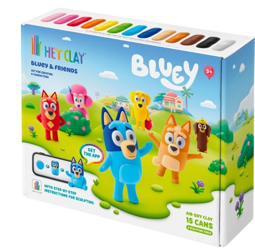 Hey Clay Bluey + akcesoria 15-pak na Arena.pl