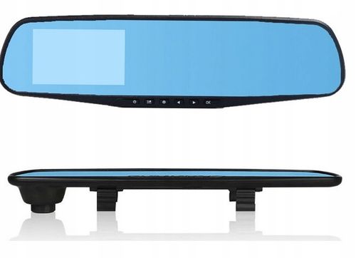 WIDEOREJESTRATOR SAMOCHODOWY JAZDY LUSTERKO KAMERA PRZÓD MenuPL na Arena.pl