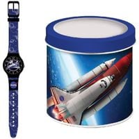 Zegarek Dziecięcy NASA NASA - TIN BOX (Ø 33 mm)