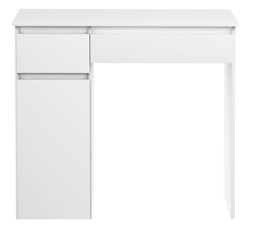 biurko MEGAN A BIAŁE szkolne dla dziecka z szafką uniwersalne na Arena.pl