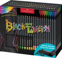 KREDKI TRÓJKĄTNE BLACK EDITION PIÓRNIK ROLOW 72SZT