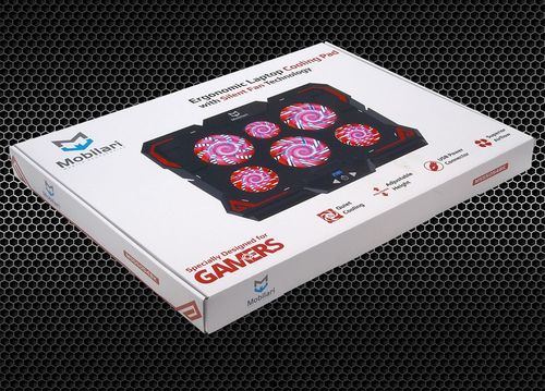 PODSTAWKA PODKŁADKA CHŁODZĄCA POD LAPTOP-A NOTEBOOK-A 12-17 WYŚWIETLACZ LED na Arena.pl