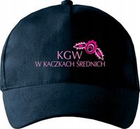 CZAPKA z daszkiem HAFT LOGO koło gospodyń wiejskich twoja nazwa KGW