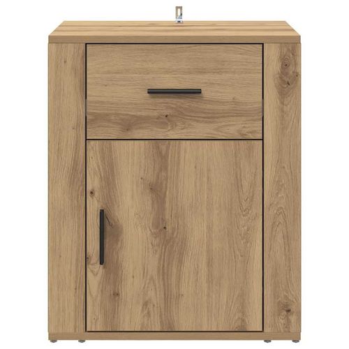 Szafka Nocna z szufladą dąb artisan 50 x 36 x 60 cm na Arena.pl