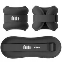 OBCIĄŻNIKI NA KOSTKI RĘCE 1,5 KG CIEŻARKI NA NOGI NADGARSTKI 2x 1,5KG