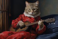 Plakat 91,5x61cm Melodia Kociej Łapy