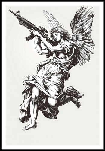 Plakat 68x101cm Anioł Wojny na Arena.pl