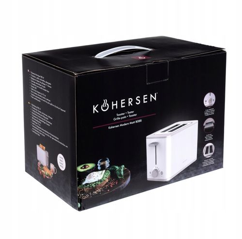 Toster KOHERSEN Modern Matt B088 Biały na Arena.pl