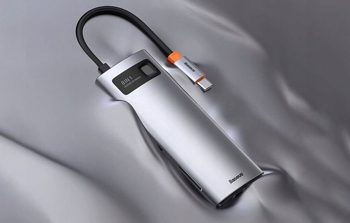 Stacja dokująca BASEUS Metal Gleam 8w1 zdjęcie 6