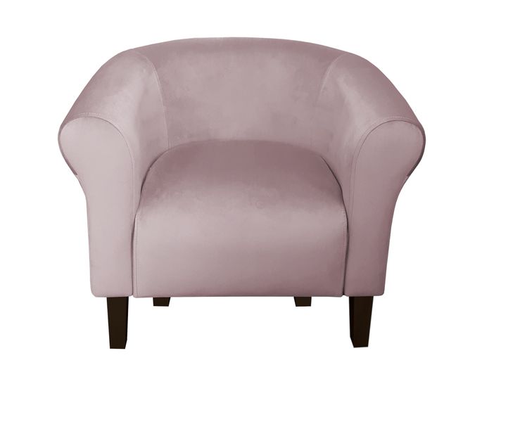 Fotel Milo nogi venge szary róż MG55 zdjęcie 2