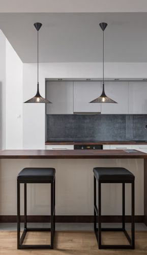 Kiruna lampa wisząca 1x40W E27 czarny na Arena.pl