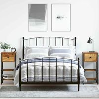 Szafka Nocna z szufladą 2 pcs Stare drewno 34 x 36 x 70 cm