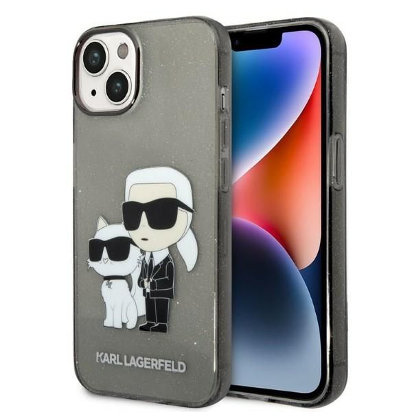 Etui Karl Lagerfeld do iPhone 15 Plus, iPhone 14 Plus, Czarny zdjęcie 1