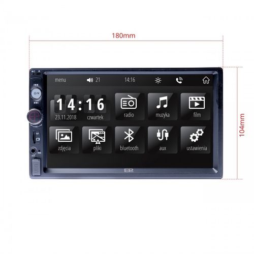 Radio samochodowe EINPARTS AUX/USB/SD/Bluetooth/MirrorLink / EPCR01 na Arena.pl