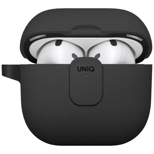 etui uniq clyde lock case do airpods 4  - czarne na Arena.pl