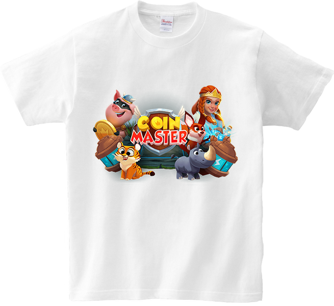 Koszulka T-shirt Coin Master zdjęcie 1