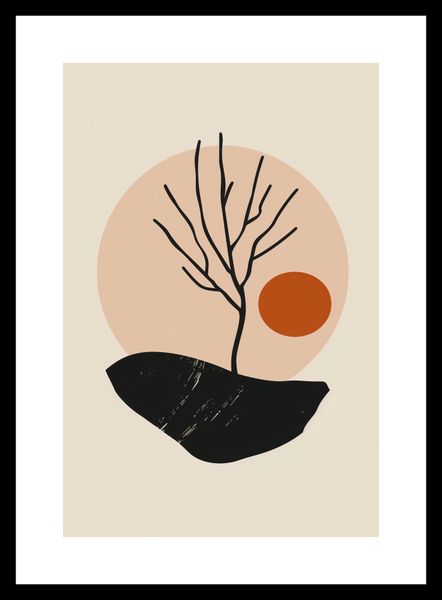 Plakat 20x30cm Nagie Drzewo zdjęcie 3