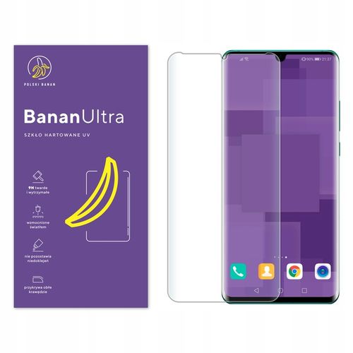 Szkło hartowane UV BananUltra na cały ekran do Huawei P30 Pro na Arena.pl