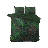 Kpl 240x220 AVENA zieleń pościel satyna bawełniana