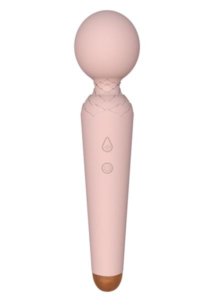 Stymulator-Rechargeable Power Wand USB 10 Functions - Flesh zdjęcie 1