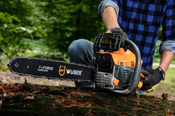 PIŁA SPALINOWA PILARKA DO DREWNA ŁAŃCUCHOWA 5,7KM +2 PROWAD +OLEJ +2x ŁAŃC. zdjęcie 10