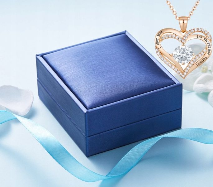 NASZYJNIK SREBRNY 925 + WISIOREK SERDUSZKO, PROJEKTOWANIE MARKI CDE zdjęcie 14