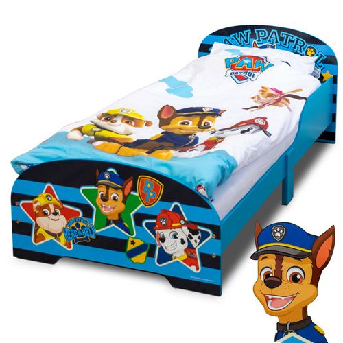 Łóżko dziecięce psi patrol dla chłopca niebieski PAW PATROL na Arena.pl