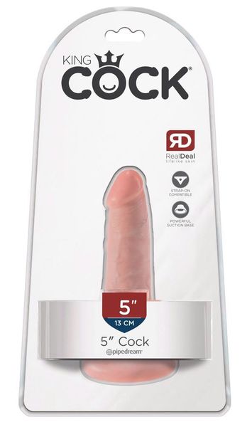 King Cock 5 inch Flesh zdjęcie 1