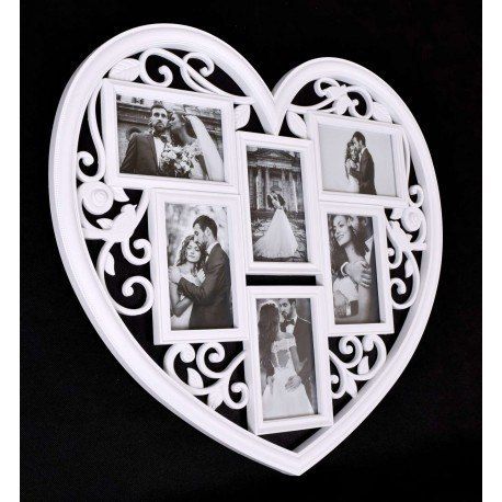 Fotoramka na 6 zdjęć Breva biała na Arena.pl