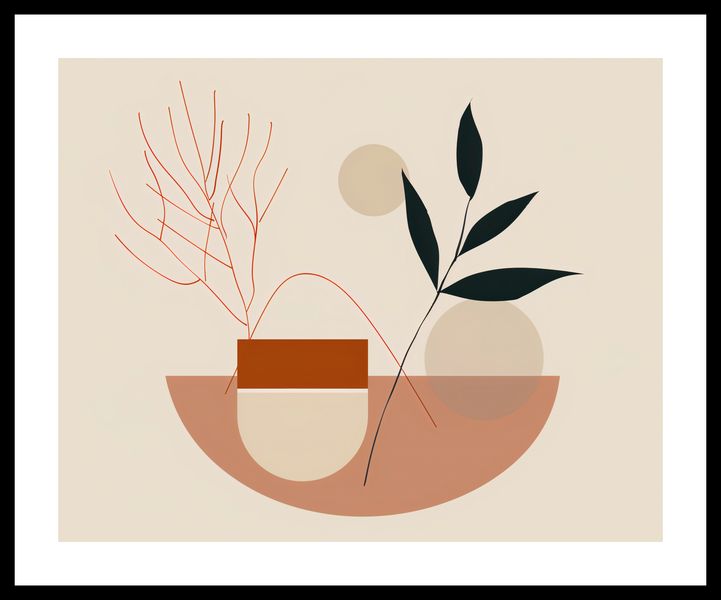 Plakat 50x40cm Botaniczna Przymiarka zdjęcie 3