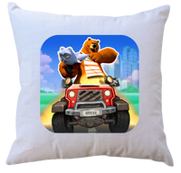 Poduszka Grizzy i Lemingi