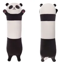 MASKOTKA PLUSZAK PODUSZKA 90 cm DŁUGA PANDA MIŚ