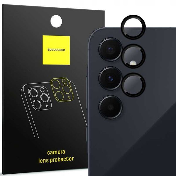 Spacecase Camera Ring Galaxy A35 5G Black zdjęcie 1