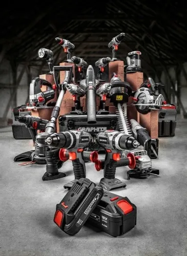 GRAPHITE NOŻYCE DO ŻYWOPŁOTU 18V 510mm SEKATOR DO KRZEWÓW Energy 18V 58G032 na Arena.pl