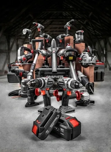 GRAPHITE NOŻYCE DO ŻYWOPŁOTU 18V 510mm SEKATOR DO KRZEWÓW Energy 18V 58G032 zdjęcie 12