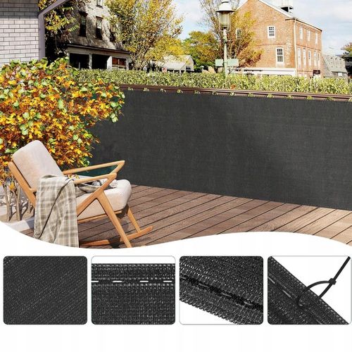 SIATKA CIENIUJĄCA 1,5x50m 90% MASKUJĄCA 140g/m2 OSŁONA OGRODZENIE PŁOT UV5% na Arena.pl