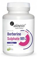 Aliness Berberine Sulphate 99% 400 mg x 60 Vege caps.